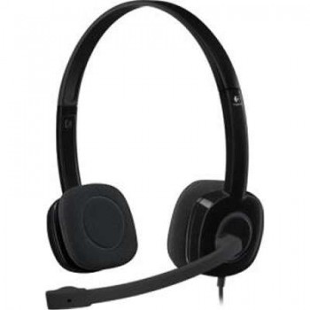 Headset Logitech H151 Stereo - Preto