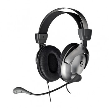 Headset C3 Tech Gamer Raptor MI-2870RS - PRETO/PRATA