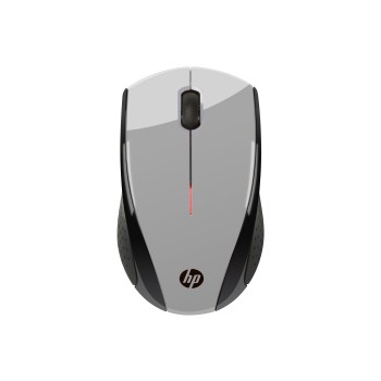 Mouse HP-Ac. X3000 Wireless K5D28AA 1200 DPI - CINZA