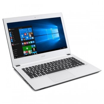 Notebook Acer 14' E5-473-370Z i3-5015U 4GB 1TB W10-BRANCO