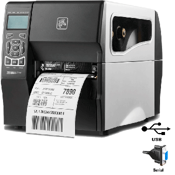 Impressora de etiquetas Zebra ZT230 TT 203 DPI PARALELA