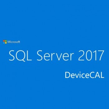 Licença perpétua Open Microsoft SQL Server 2017 CAL 