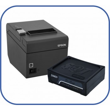 Kit SAT Fiscal Dimep + Impressora não fiscal Epson TM-T20 