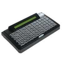 Teclado Gertec Tec-E 65 Dis PS2 - preto