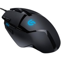 Mouse Logitech Gamer G402 Hyp.Fury 4000DPI 8B USB - PRETO