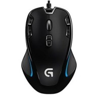 Mouse Logitech Gamer G-300S 2500DPI 9B USB - PRETO