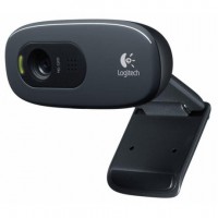 Webcam Logitech C270 HD720p 960-000947 - PRETA