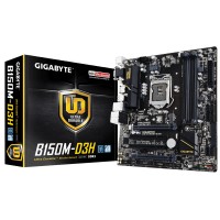 Placa Mãe Gigabyte I7, I5, I3, B150 1151 32GB DDR3 MICROATX