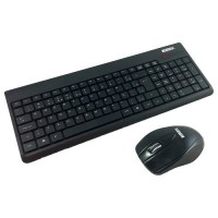 Teclado + Mouse KMEX Wireless KA-0328 + MA-P433 - PRETO