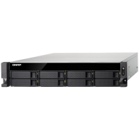 Servidor QNAP TS-863U-RP - Storage NAS 8 baias 32TB Rack