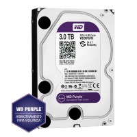 Disco Rígido Western Digital 3TB Purple A/V SATA - WD30PURX